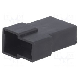 3 pcs x TE Connectivity - 180908-5 - Terminals cover, male, for push-on 6.3mm connectors with lock
