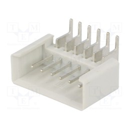 3 pcs x TOMIC - P2306 - Socket, IDC, male, PIN: 6, angled 90°, THT, tinned, 2.54mm