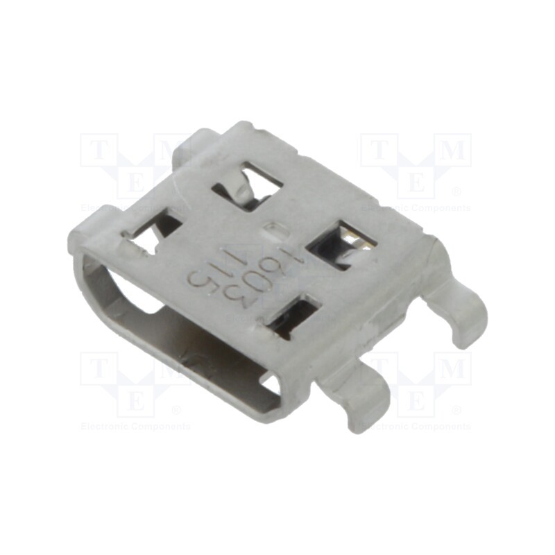 3 pcs x MOLEX - 476421001 - Socket, USB B micro, on PCBs, SMT, PIN: 5, horizontal, USB 2.0