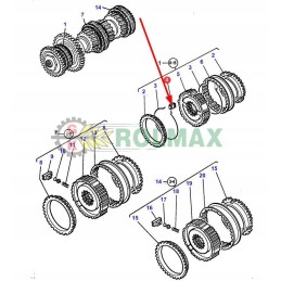 Metal protection for the mf synchronizer 3385890