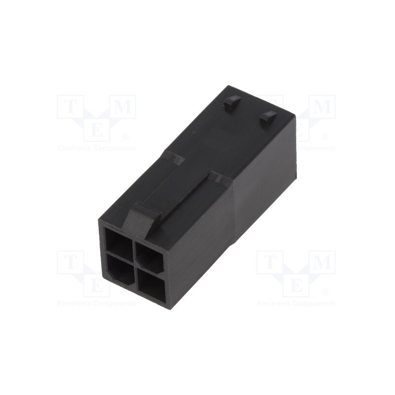 3 pcs x MOLEX - 1727621004 - Plug, wire-wire, male, Mini-Fit Sigma, 4.2mm, PIN: 4, for cable