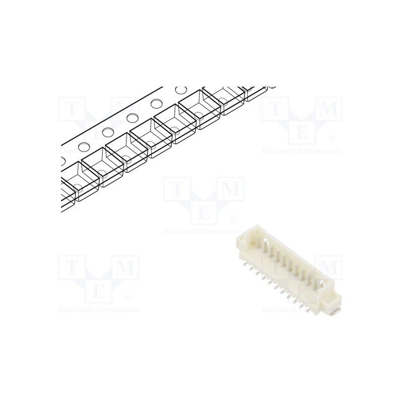 3 pcs x MOLEX - 533981171 - Socket, wire-board, male, PicoBlade™, 1.25mm, PIN: 11, SMT, 1A, 125V