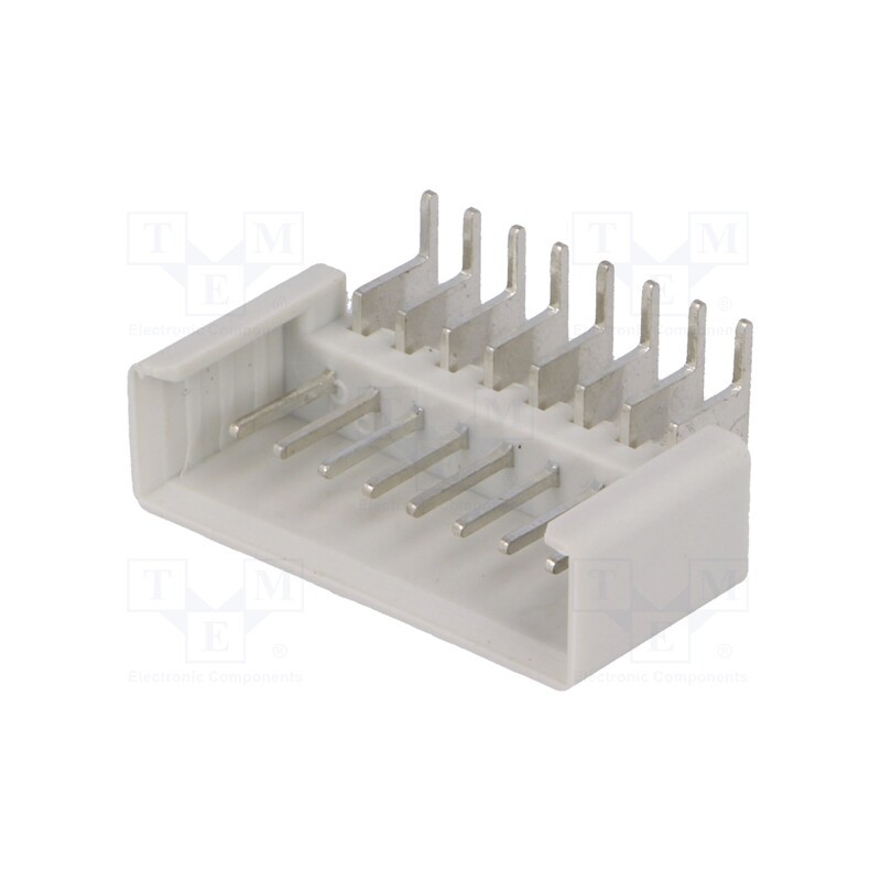 3 pcs x TOMIC - P2308 - Socket, IDC, male, PIN: 8, angled 90°, THT, tinned, 2.54mm