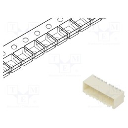 3 pcs x MOLEX - 874380843 - Socket, wire-board, male, Pico-SPOX, 1.5mm, PIN: 8, SMT, on PCBs
