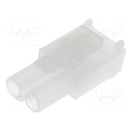 3 pcs x MOLEX - 19091029 - Connector: wire-wire/PCB, plug, Standard .093', male/female