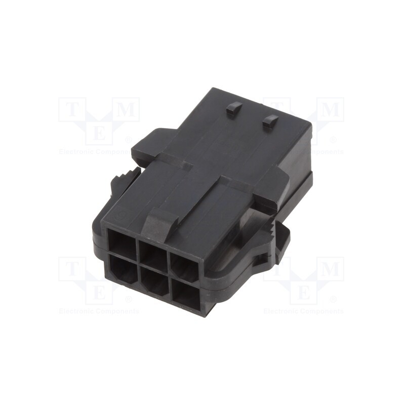 3 pcs x MOLEX - 1727673006 - Connector: wire-wire, Mini-Fit Sigma, plug, male, PIN: 6, 4.2mm