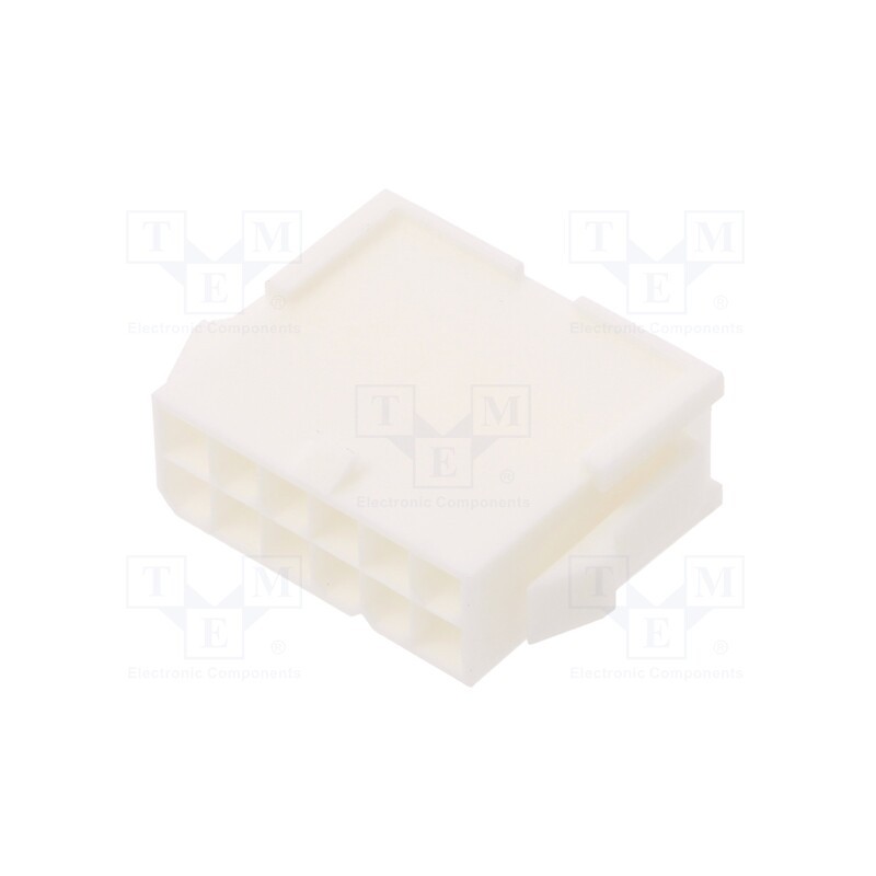 3 pcs x MOLEX - 39012126 - Plug, wire-wire, male, Mini-Fit Jr, 4.2mm, PIN: 12, w/o contacts