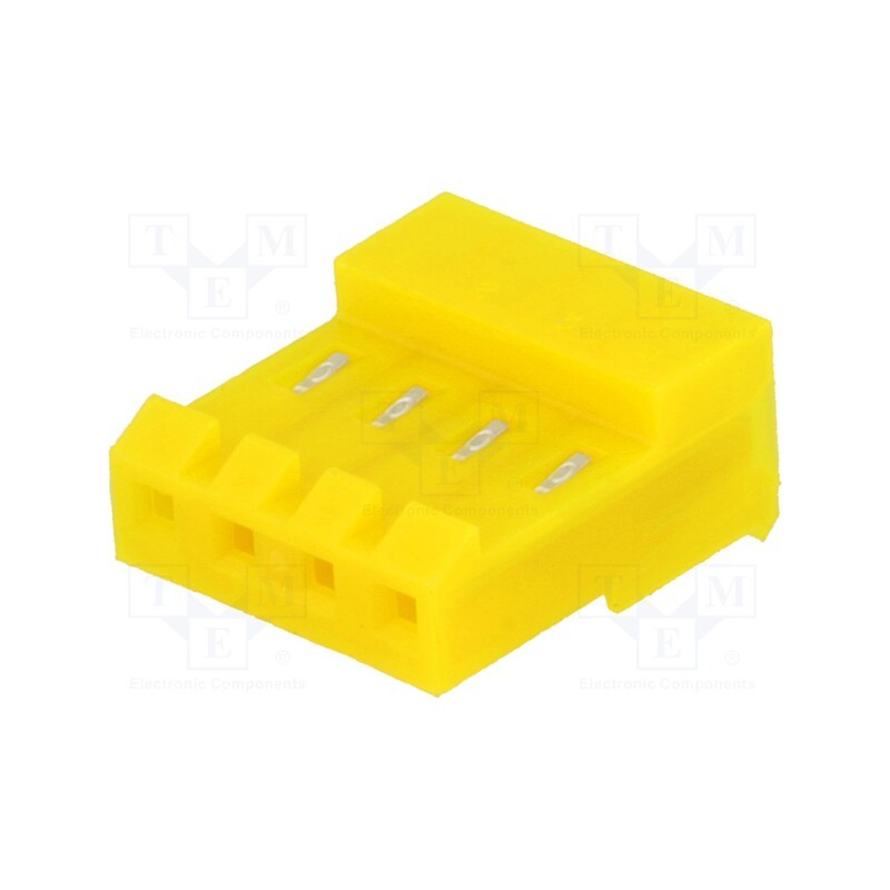 3 pcs x TE Connectivity - 3-640427-4 - Plug, wire-board, female, MTA-156, 3.96mm, PIN: 4, IDC, for cable