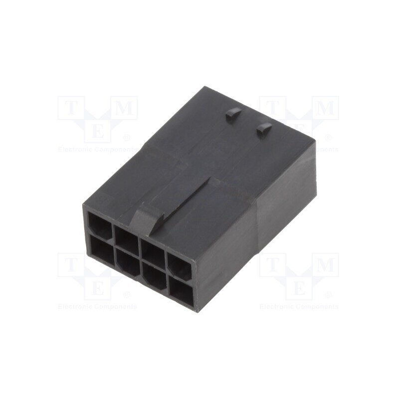 3 pcs x MOLEX - 1727621008 - Connector: wire-wire, Mini-Fit Sigma, plug, male, PIN: 8, 4.2mm