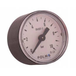 Dry pressure gauge m40 0 10 bar thread g1 8 rear