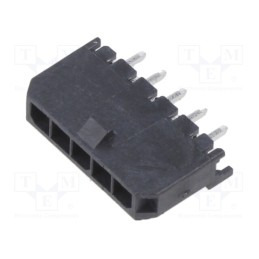 3 pcs x MOLEX - 436500527 - Socket, wire-board, male, Micro-Fit 3.0, 3mm, PIN: 5, 5A