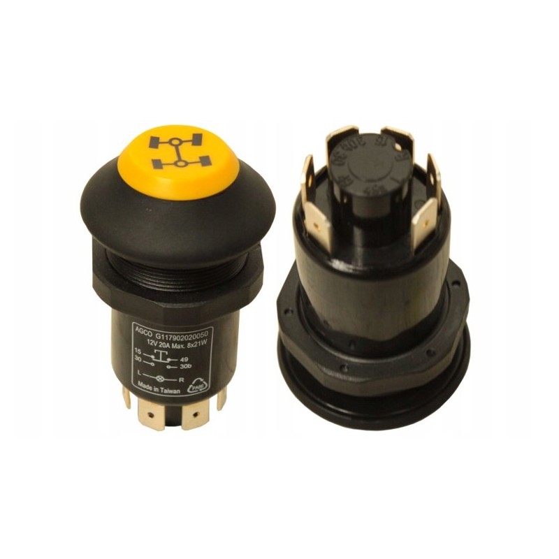 Fendt Farmer all-wheel drive switch