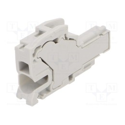 3 pcs x TE Connectivity - 1SNK806713R0000 (CDK4-E) - Plug, 0.5÷4mm2, ways: 1, terminals: 1, grey, spring clamp, Width: 6mm