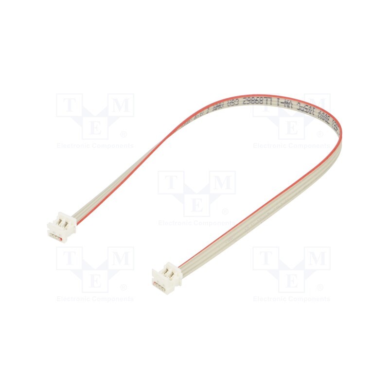 3 pcs x MOLEX - 923150425 - Ribbon cable with connectors, PIN: 4, 1.27mm, PicoFlex, 1.2A, 250V