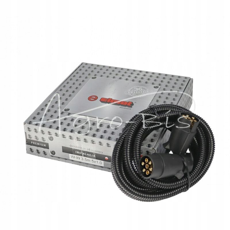 Trailer electrical connection cable 5x1 3