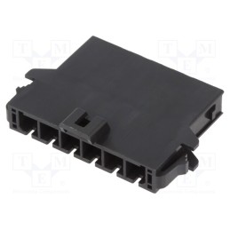 3 pcs x MOLEX - 2138141106 - Plug, wire-wire, male, Mega-Fit, 5.7mm, PIN: 6, UL94V-0, Layout: 1x6