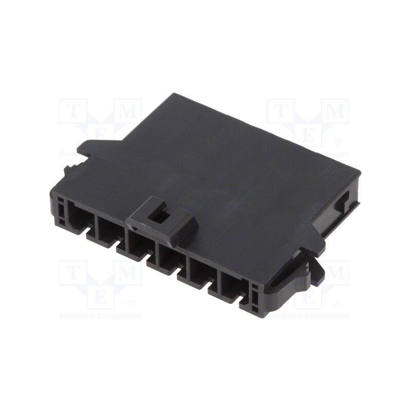 3 pcs x MOLEX - 2138141106 - Plug, wire-wire, male, Mega-Fit, 5.7mm, PIN: 6, UL94V-0, Layout: 1x6