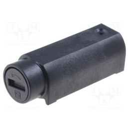 1 pcs x SCHURTER - 31.3558 - Fuse holder, cylindrical fuses, THT, 5x20mm, -40÷85°C, 10A, black