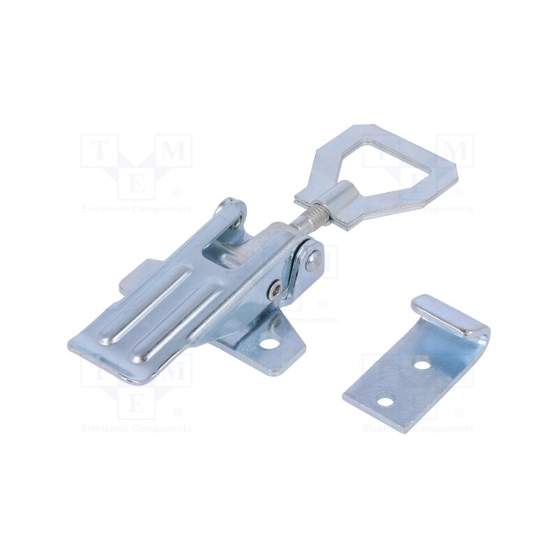 1 pcs x ELESA+GANTER - TLF.Z-24/138-150+R - Clasp, steel, W: 52mm, L: 150mm, 2500N, Plating: zinc