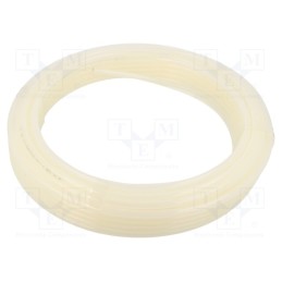 1 pcs x PNEUMAT-259.02SN-25 - Pneumatic tubing, max.6bar, L: 25m, polyetylene, Economy, white