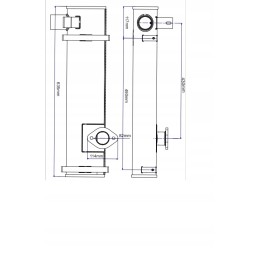 Renault Claas Andoria horizontal exhaust muffler