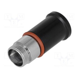 1 pcs x SCHURTER - 31.232 - Adapter, cylindrical fuses, 6.3x32mm, 16A, black, 500VAC, UL94V-0