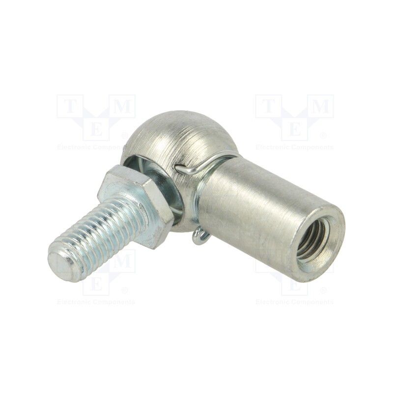 1 pcs x PNEUMAT-92262 - Mounting element for gas spring, Mat: zinc plated steel, 13mm