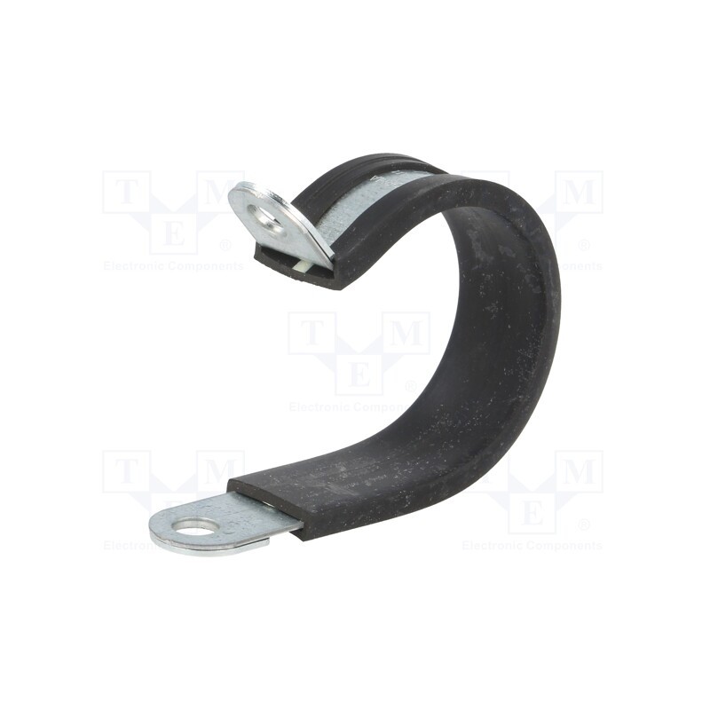 1 pcs x LAPP - 61825259 - Fixing clamp, ØBundle : 34mm, W: 15mm, steel, Ømount.hole: 6.4mm