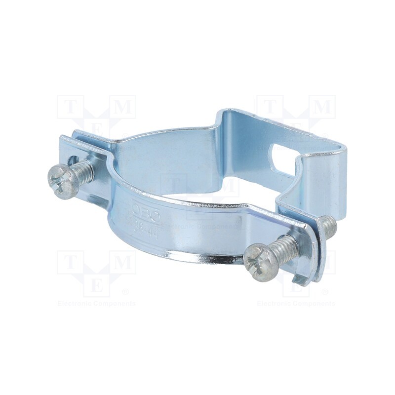 1 pcs x OBO BETTERMANN - ASL 733 44 G - T-bolt clamp, 36÷44mm, steel, Plating: zinc, industrial