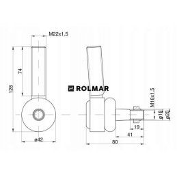 Power steering rod joint mf3