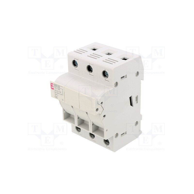 1 pcs x ETI POLAM - 2540004 - Fuse disconnector, 10.3x38mm, for DIN rail mounting, 32A, 690VAC
