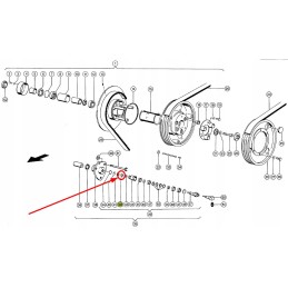 630211 00 gray ring of the regulating gear