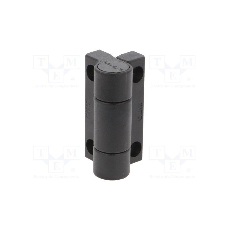 1 pcs x ELESA+GANTER - CFMR.67-NC-070 - Hinge, Width: 55mm, technopolymer PA, black, H: 67mm