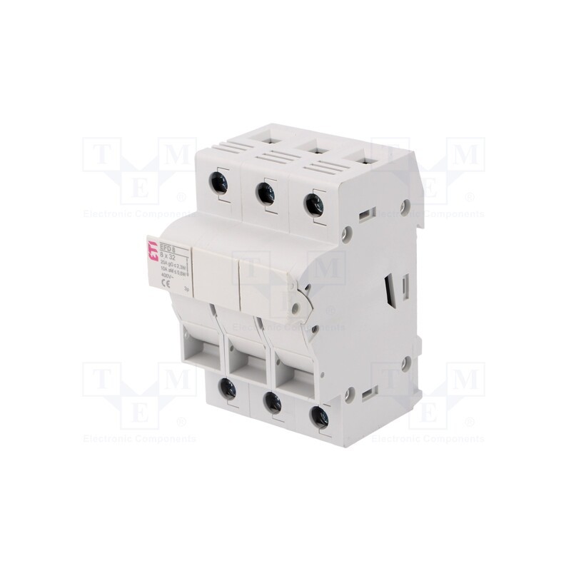 1 pcs x ETI POLAM - 2520004 - Fuse disconnector, 8x31mm, for DIN rail mounting, 20A, 400VAC