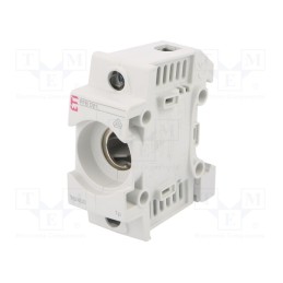 1 pcs x ETI POLAM - 2510011 - Fuse base, D01, for DIN rail mounting, 16A, 400VAC, Poles: 1