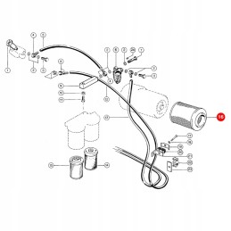 Oil filter insert Claas 133529 1 original