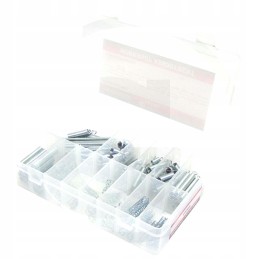 Set of tension and compression springs 200 pcs