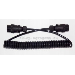 Trailer electrical connector, 3m spiral