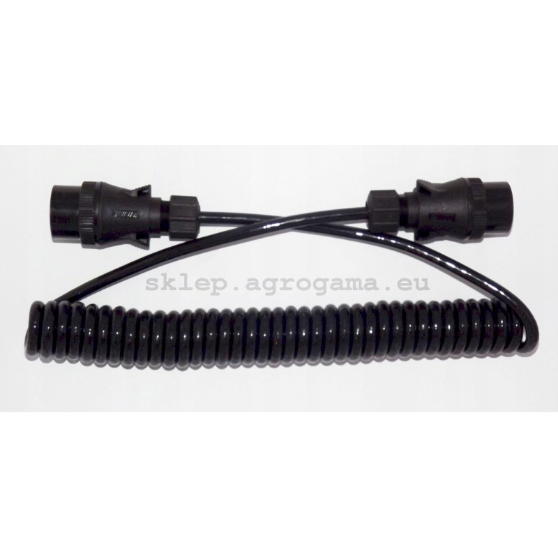 Trailer electrical connector, 3m spiral