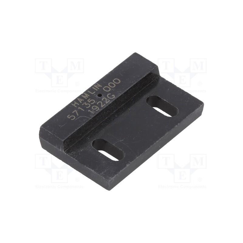 1 pcs x LITTELFUSE - 57135-000 - Magnet: permanent, 28.57x19.05x6.35mm, AlNiCo-5