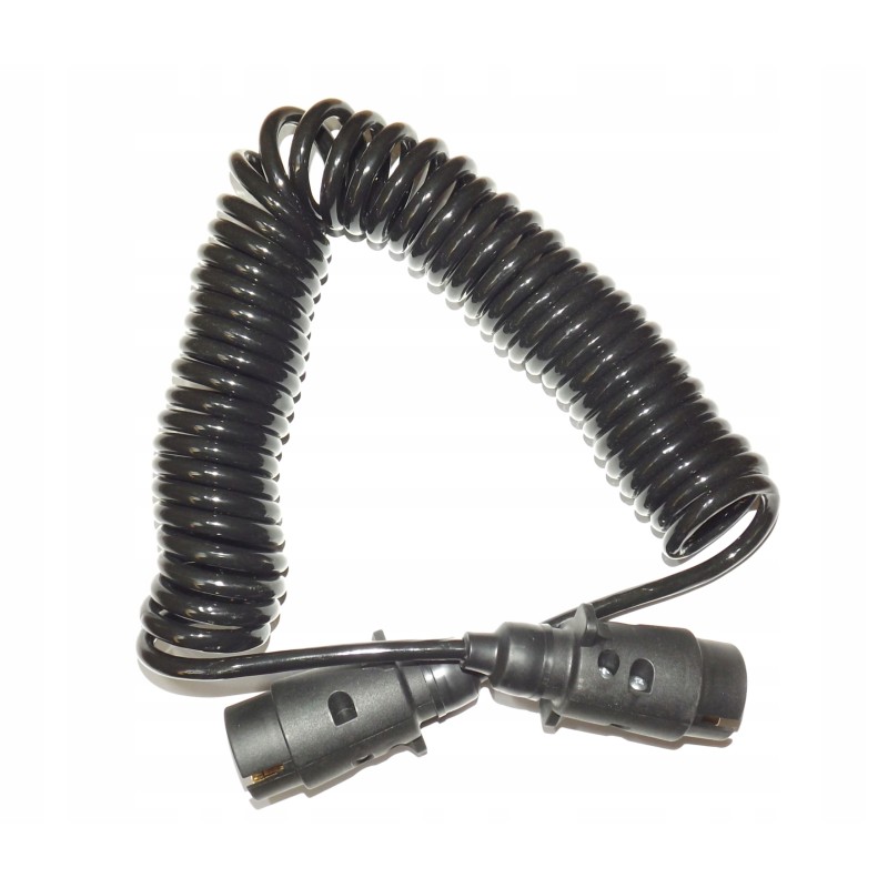 Trailer electrical connector, 5m spiral