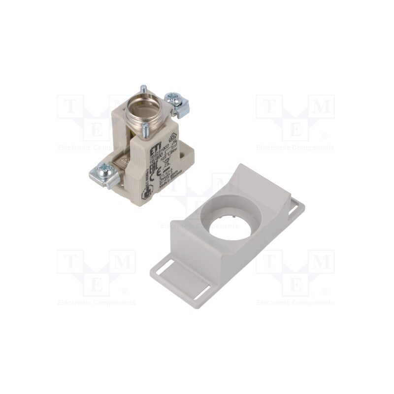 1 pcs x ETI POLAM - 2221012 - Fuse base, D01, screw type, 25A, 400VAC, Poles: 1, 400VDC