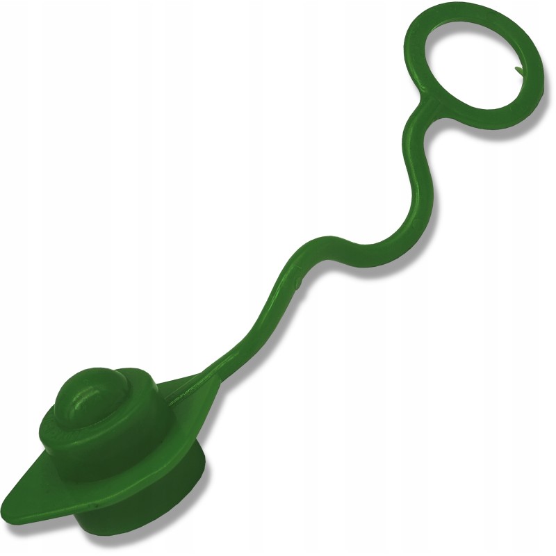 Green Euro plug dust cover