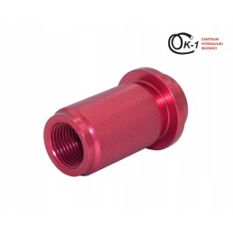 Quick connector marker m18x1 5 bsp 1 2 red