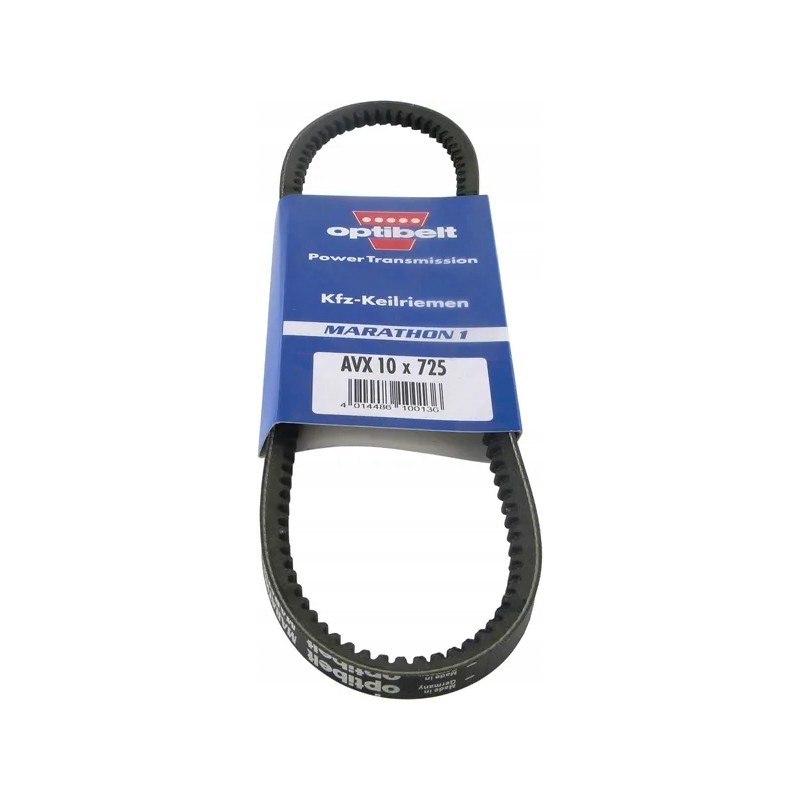 AVX 10 725 mm toothed V-belt