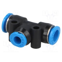 1 pcs x FESTO-153369 - Tee fitting, reductive,plug-in, -0.95÷6bar, polymer, Øout: 4mm