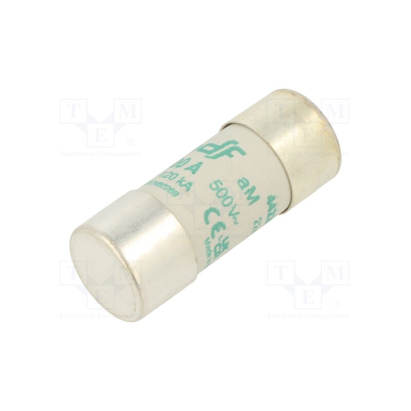 1 pcs x DF ELECTRIC - 442200 - Fuse: fuse, aM, 100A, 500VAC, ceramic,cylindrical,industrial