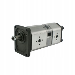 2-section left gear pump, 20 12 cm3 hydrolider