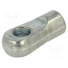 1 pcs x PNEUMAT-92264 - Mounting element for gas spring, Mat: zamak, 8.2mm, Thread: M8