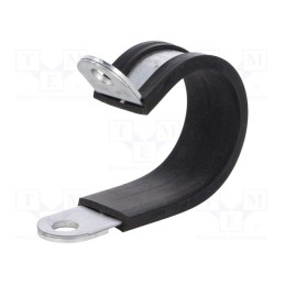 1 pcs x LAPP - 61825262 - Fixing clamp, ØBundle : 36mm, W: 20mm, steel, Ømount.hole: 8.4mm